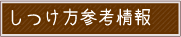 東京 しつけ方参考情報